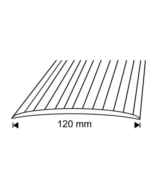 KYNNYS 120MM/2M PLATINA LIIMAKIINNITYS