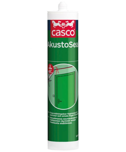 AKUSTOSEAL AKRYYLISAUMAMASSA CASCO VALKOINEN 3914 0.3L