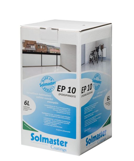 SOLMASTER EP-10 EPOKSIPINNOITE 5,4L VALKOINEN SÄVYTETTÄVISSÄ