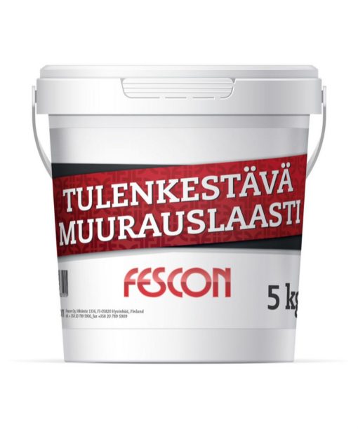 tulenkestävä muurauslaasti 5 kg Fescon