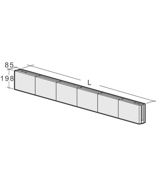 VÄLISEINÄPALKKI KAHI 1200X85X198MM VHR4 WEBER