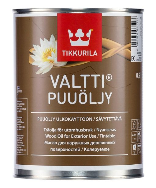 VALTTI PUUÖLJY KIRKAS EC 0,9L