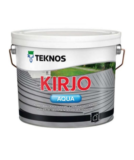 KIRJO AQUA PELTIKATTOMAALI VALKOINEN PM1 2.7L