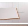 8X160X2070 STP 0-SAUMA MDF VALKOINEN PP