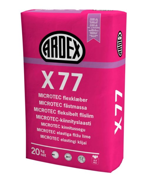 ARDEX X 77 HARMAA KIINNITYSLAASTI 20KG