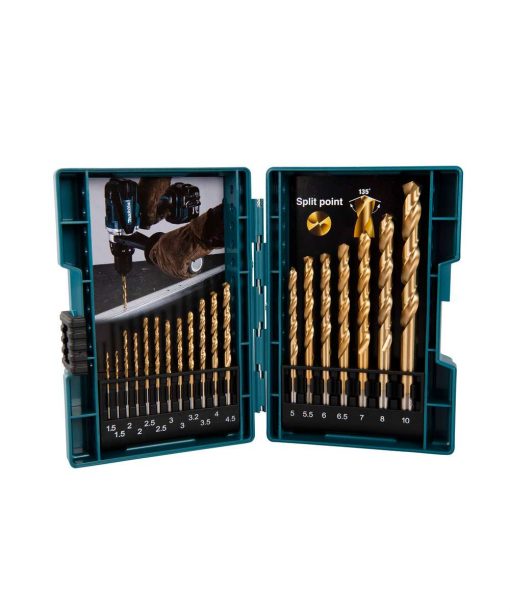 MAKITA METALLIPORANTERÄSARJA 19 OSAA