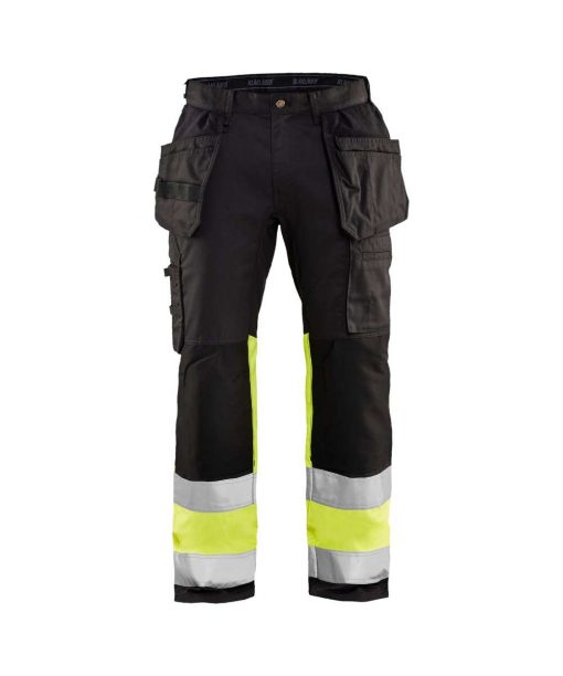 BLÅKLÄDER RIIPPUTASKUHOUSUT 1558 HIGHVIS STRETCH - Image 2