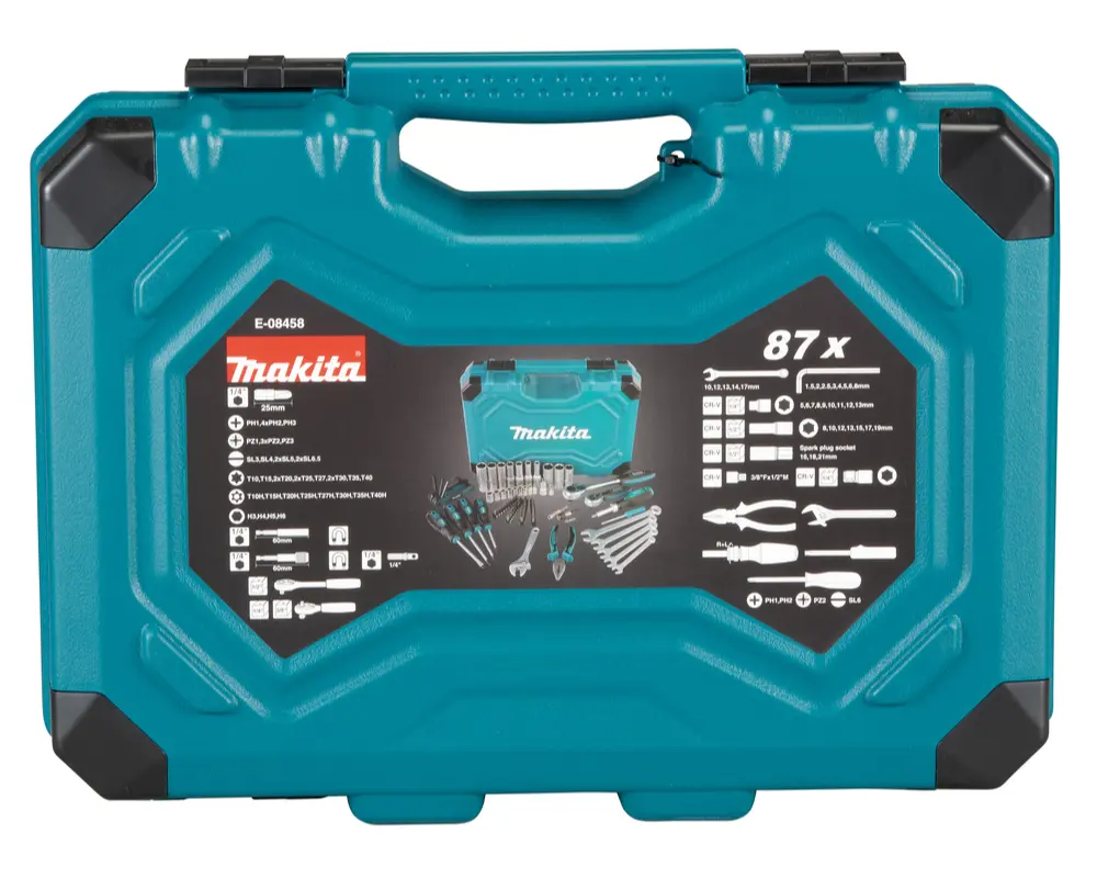 MAKITA TYÖKALU- JA TARVIKESARJA 87 OSAINEN - Image 2