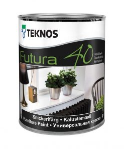 Teknos Futura 40 kalustemaali 0,9L