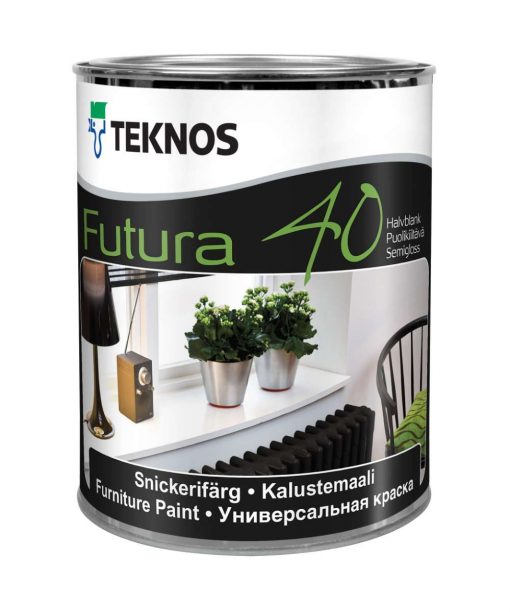 Teknos Futura 40 kalustemaali 0,9L