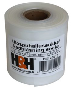 ULOSPUHALLUSSUKKA 125MMX0,15MM 88M/RLL