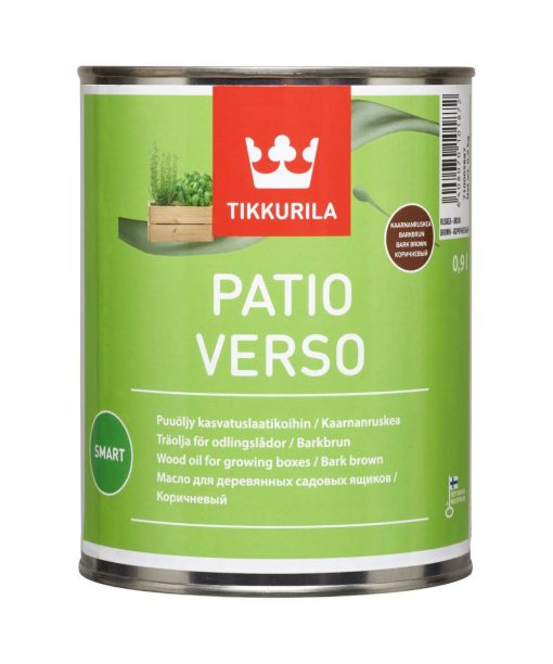 Tikkurila Patio Verso puuöljy Kaarnanruskea