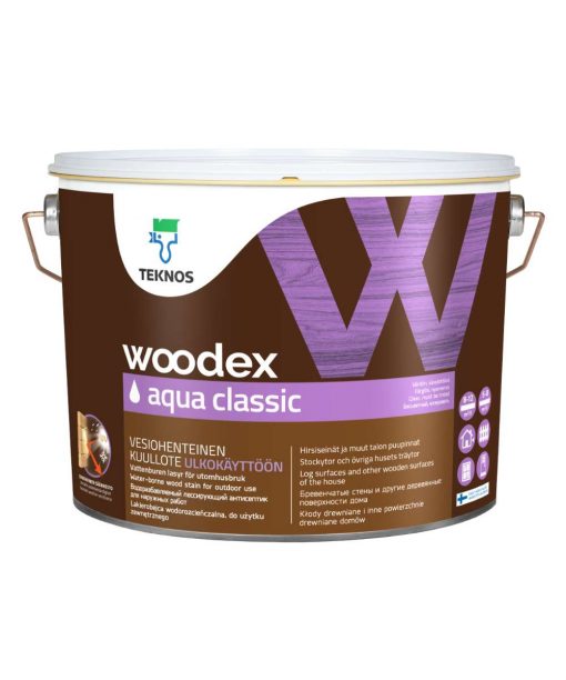 Teknos Woodex Aqua Classic Kuullote Väritön