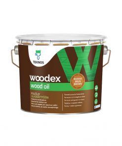 Teknos Woodex Wood Oil liuoteohenteinen puuöljy ruskea