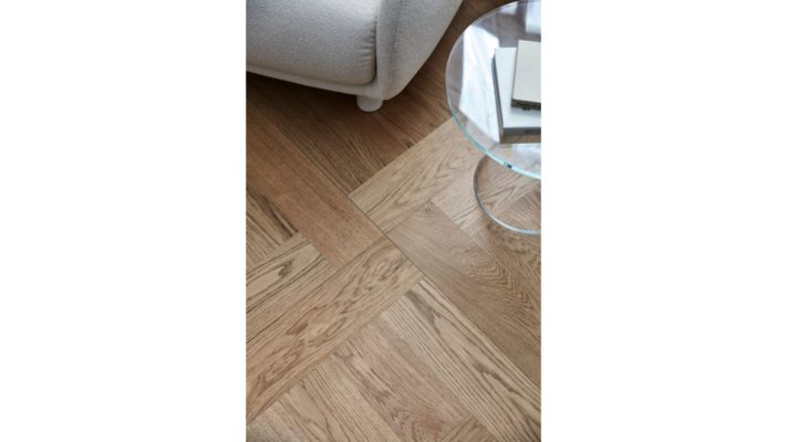 Timberwise tammi design floor punos luosto hiottu öljyvahattu