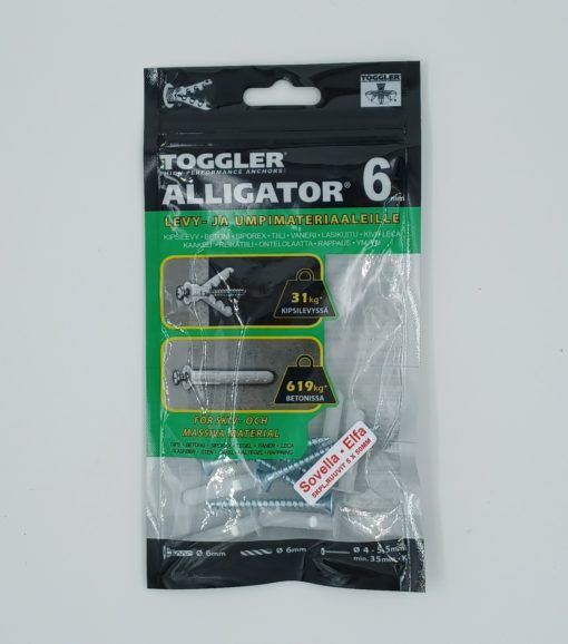 TULPPA ALLIGATOR AF6-5S 6 MM 5KPL