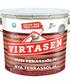 VIRTASEN UUSI TERASSIÖLJY DISBYN HARMAA