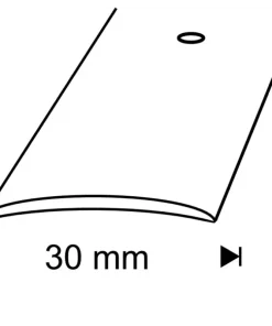 SAUMALISTA 30MM/2M KULTA RUUVIKIINNITYS