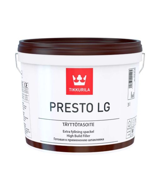 PRESTO LG TÄYTTÖTASOITE 3L